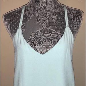 Fate-Stitch Fix baby blue tank XL